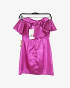 Vestido corto brillo