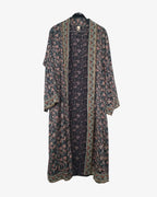 Kimono largo floreado