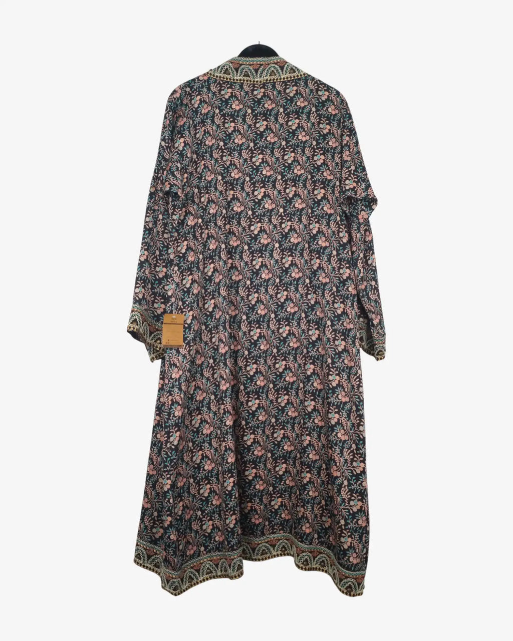 Kimono largo floreado