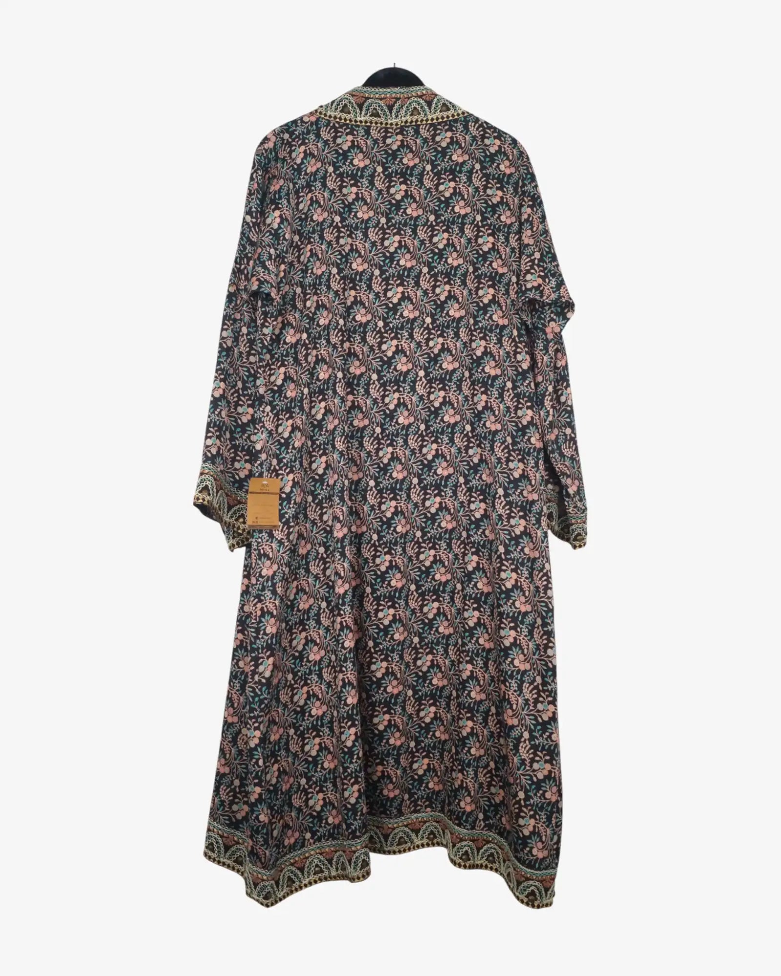 Kimono largo floreado