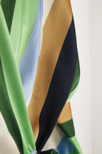 Vestido largo satén