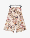 Pantalón midi de gasa