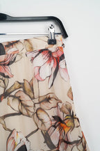 Pantalón midi de gasa