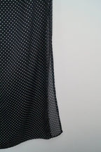 Vestido largo lunares