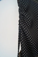 Vestido largo lunares