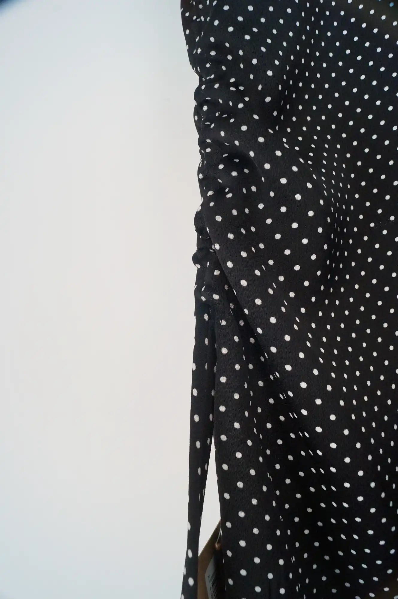 Vestido largo lunares