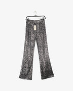 Pantalón lentejuelas plateado