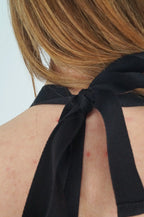 Collar resina hojas corazón