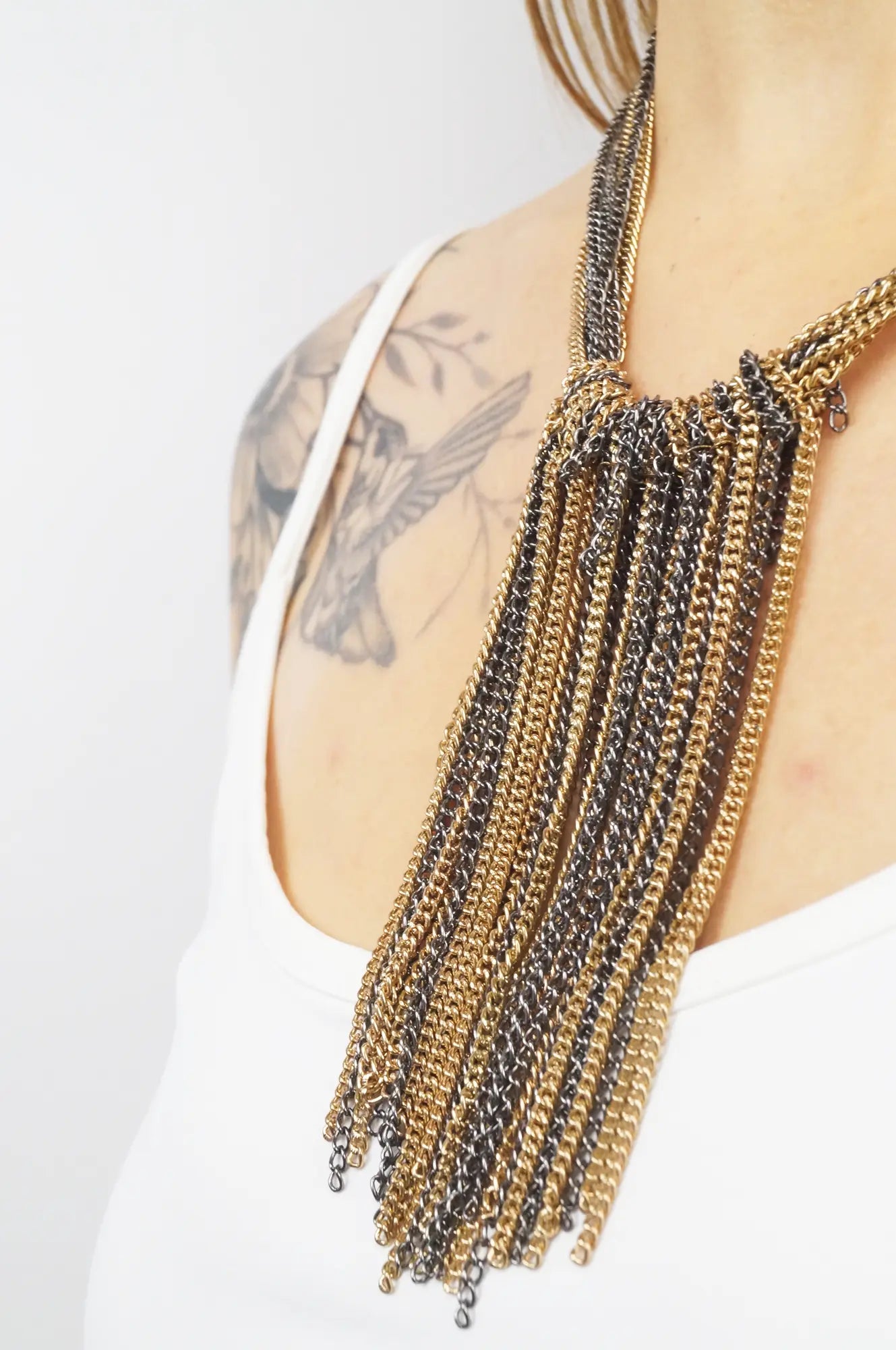 Collar combinado cadenas