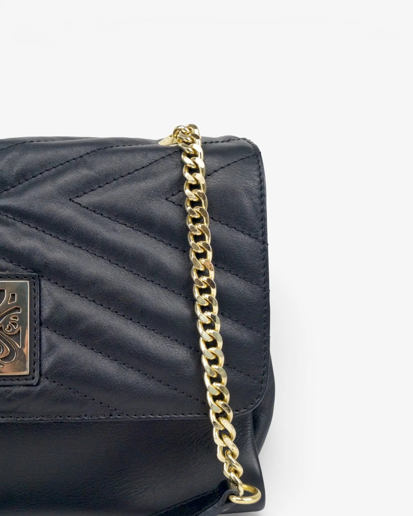 Bolso de hombro piel