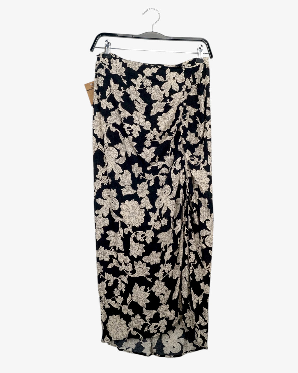 Falda larga estampada