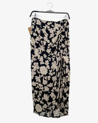 Falda larga estampada