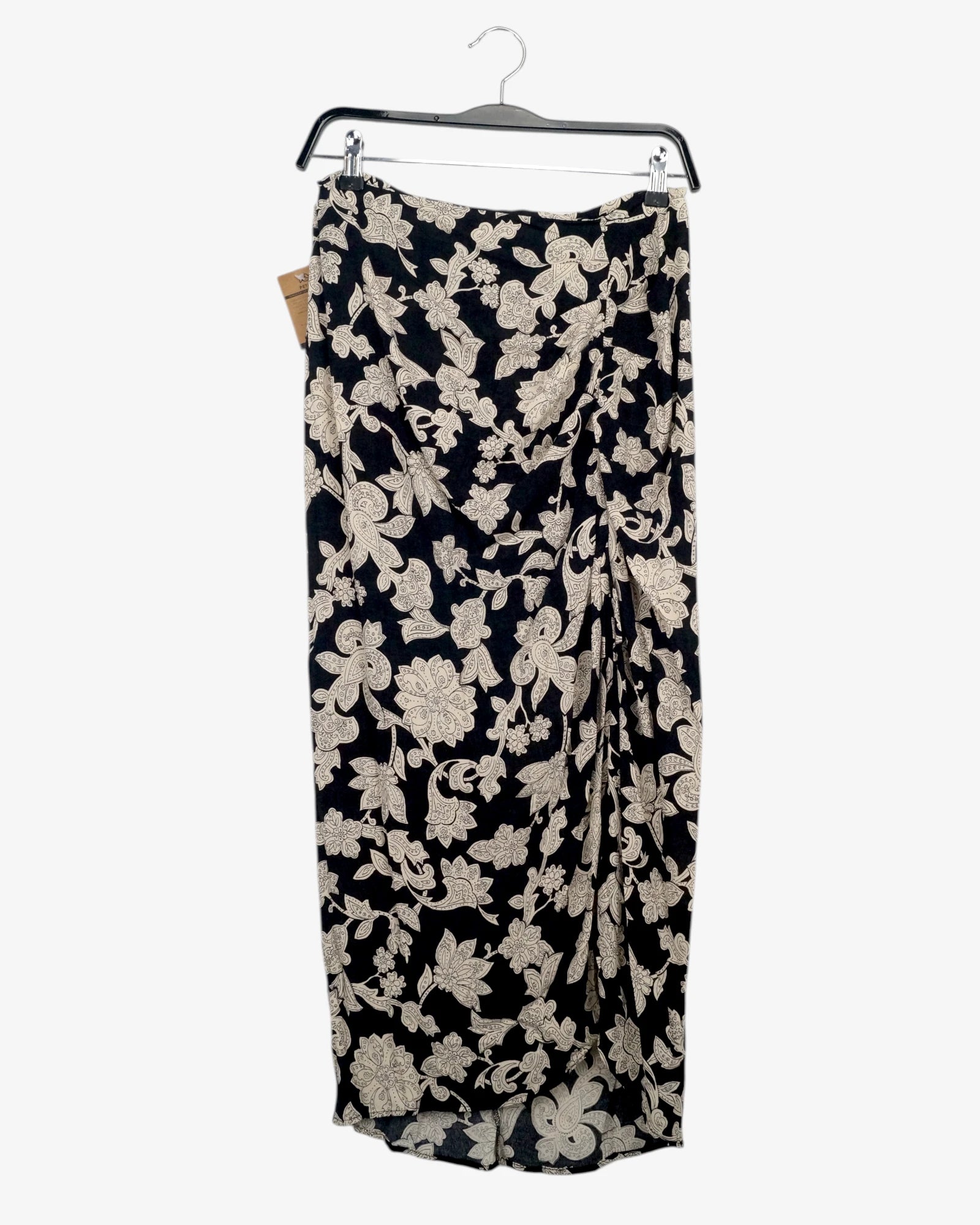 Falda larga estampada