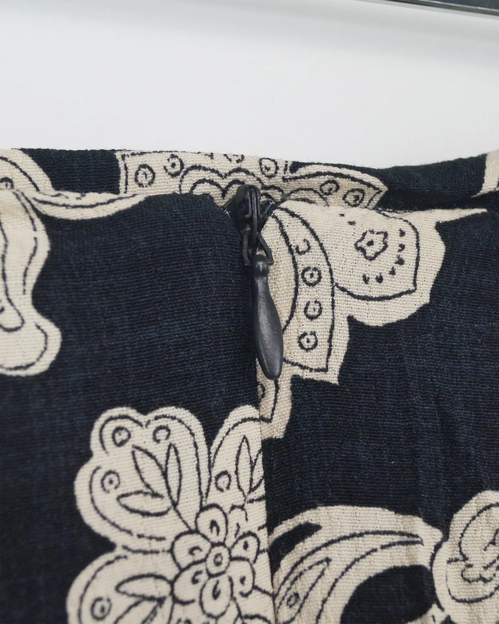 Falda larga estampada