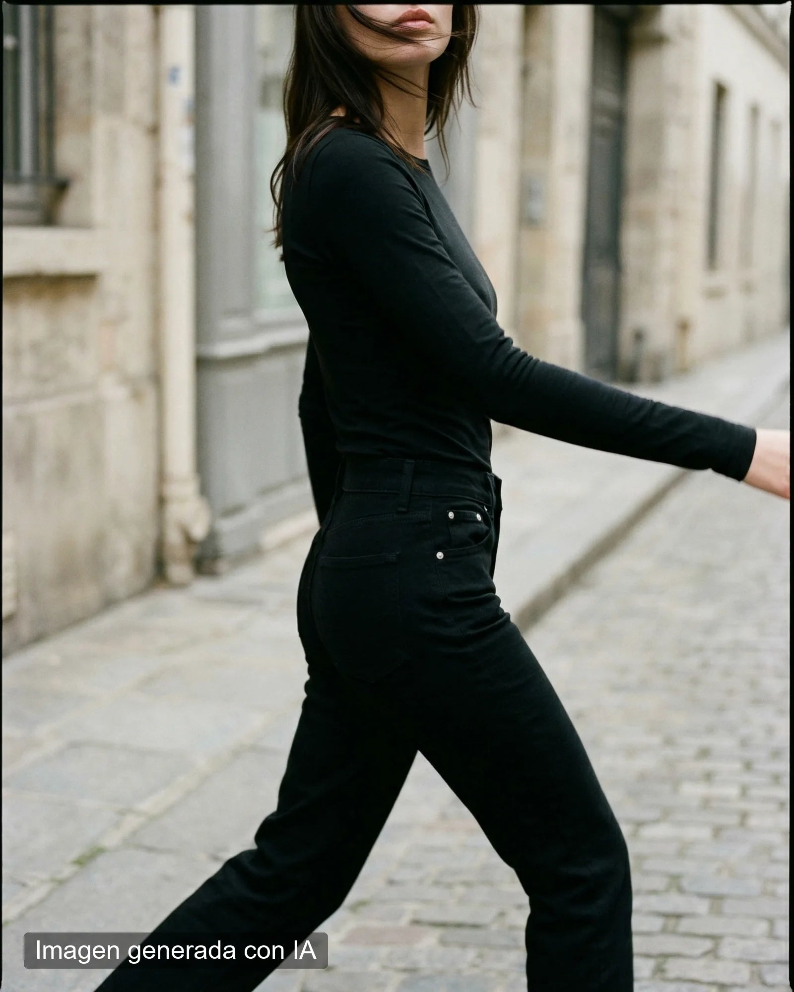 Jean skinny negro