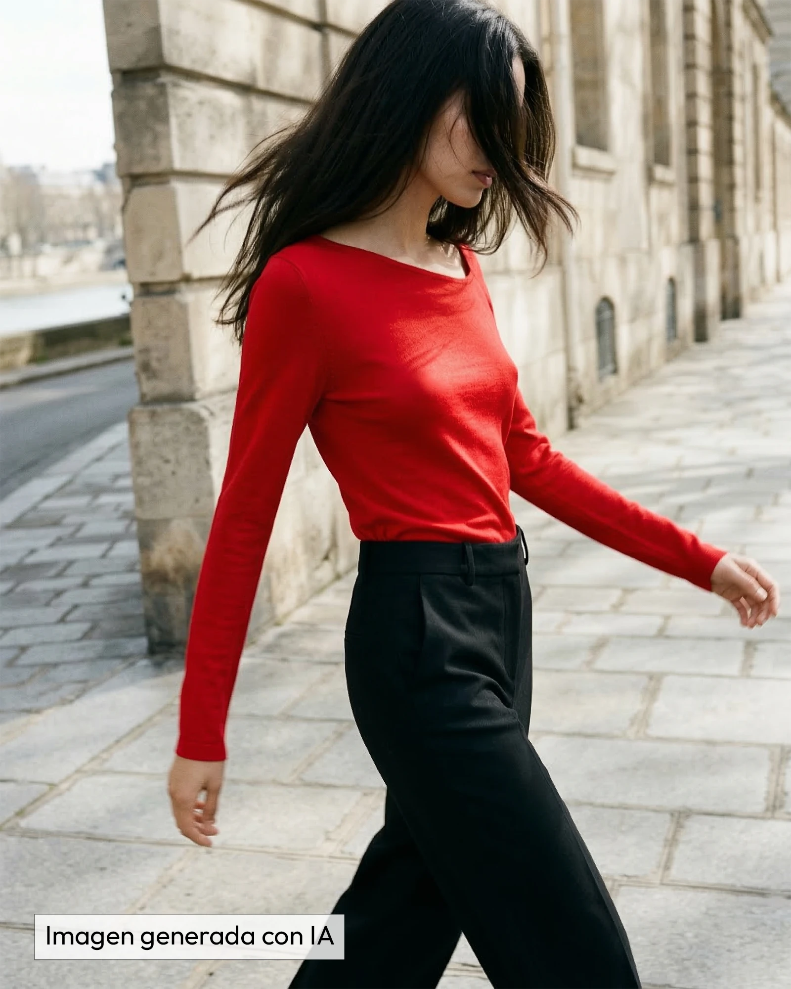 Jersey fino rojo