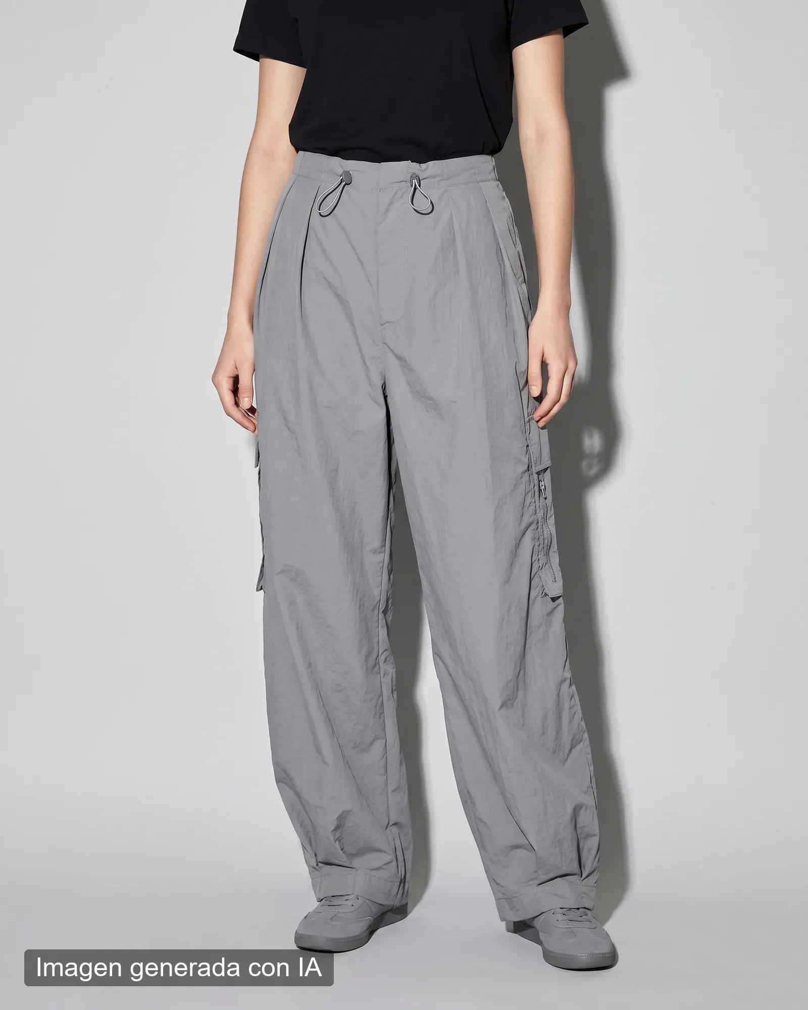 Pantalón cargo gris