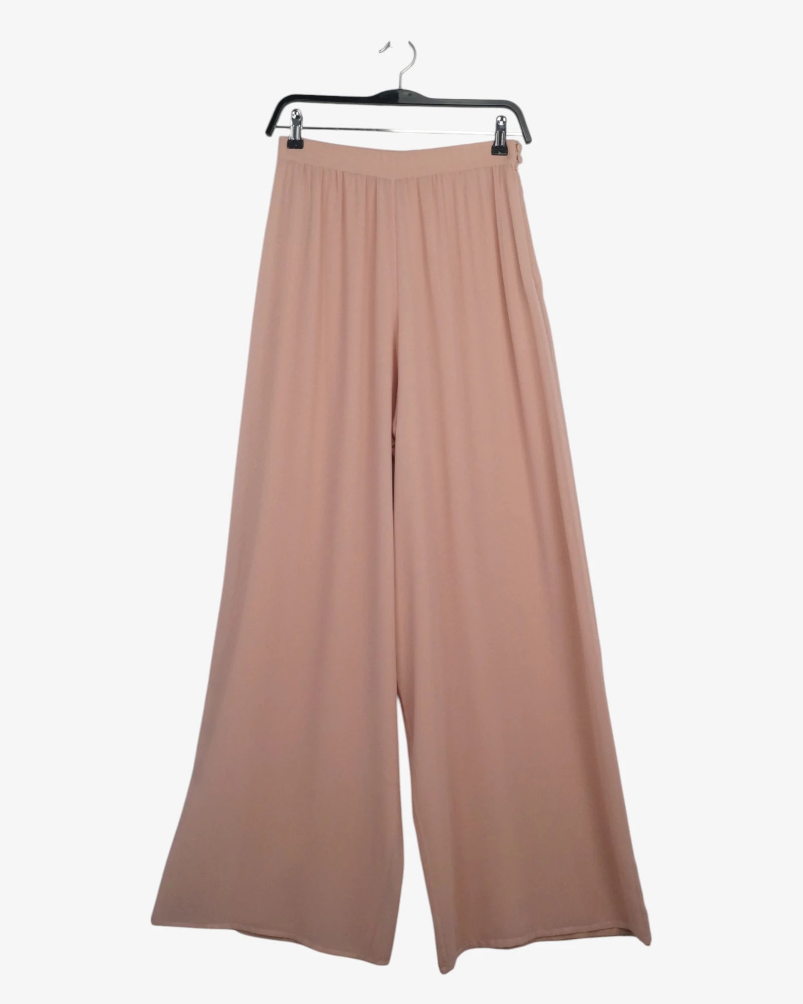 Pantalón de gasa rosa
