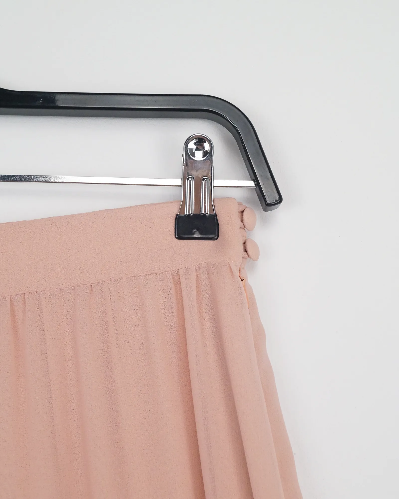 Pantalón de gasa rosa