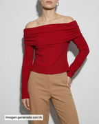 Blusa a los hombros