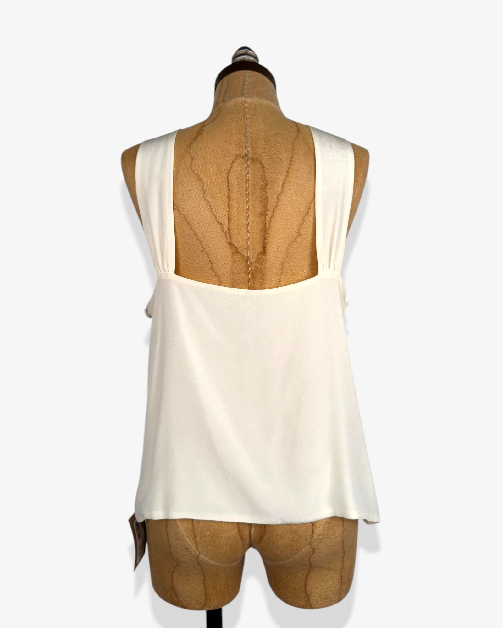 Top de seda halter