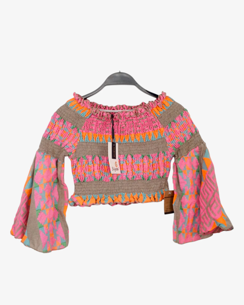 Top multicolor panal abeja