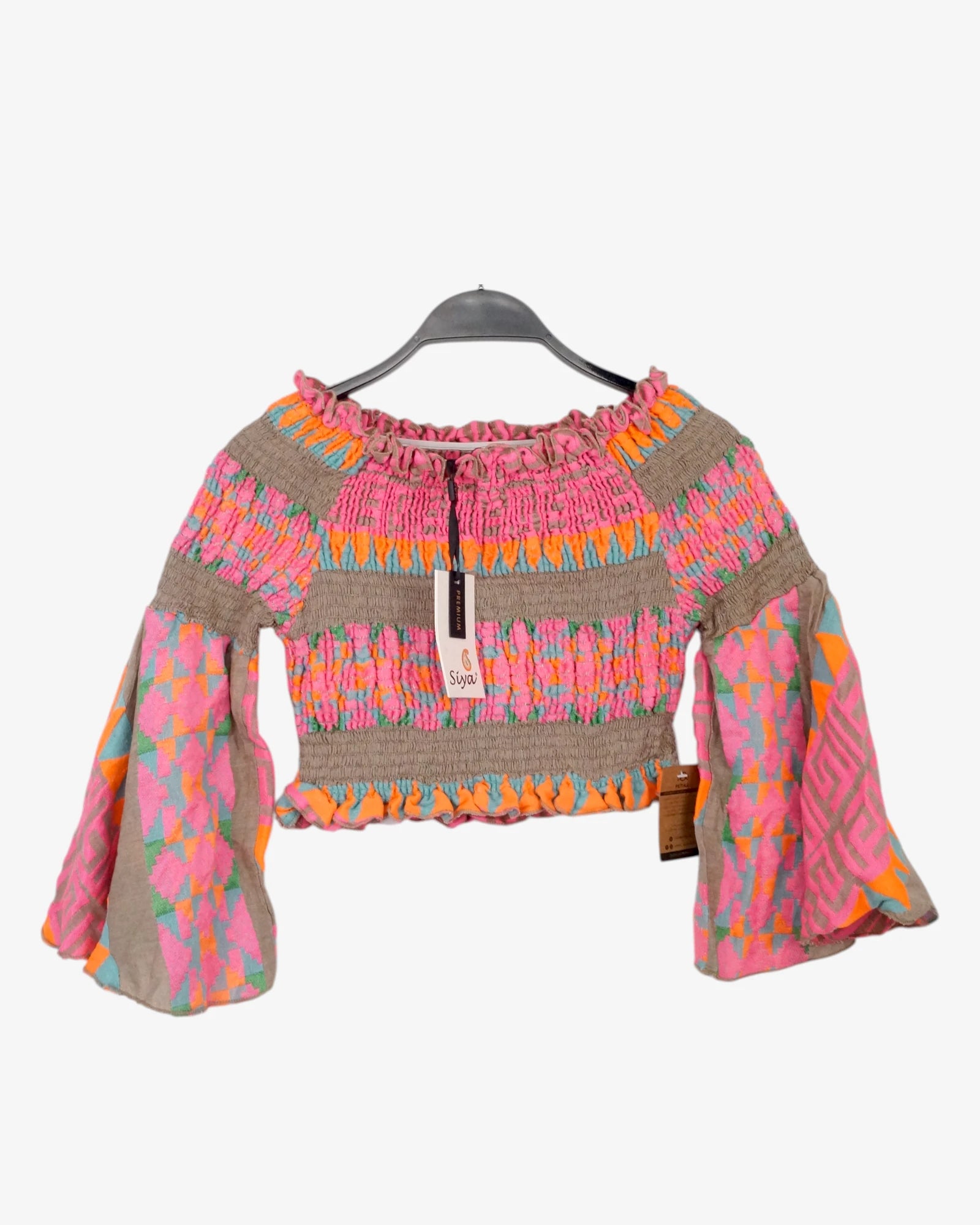 Top multicolor panal abeja