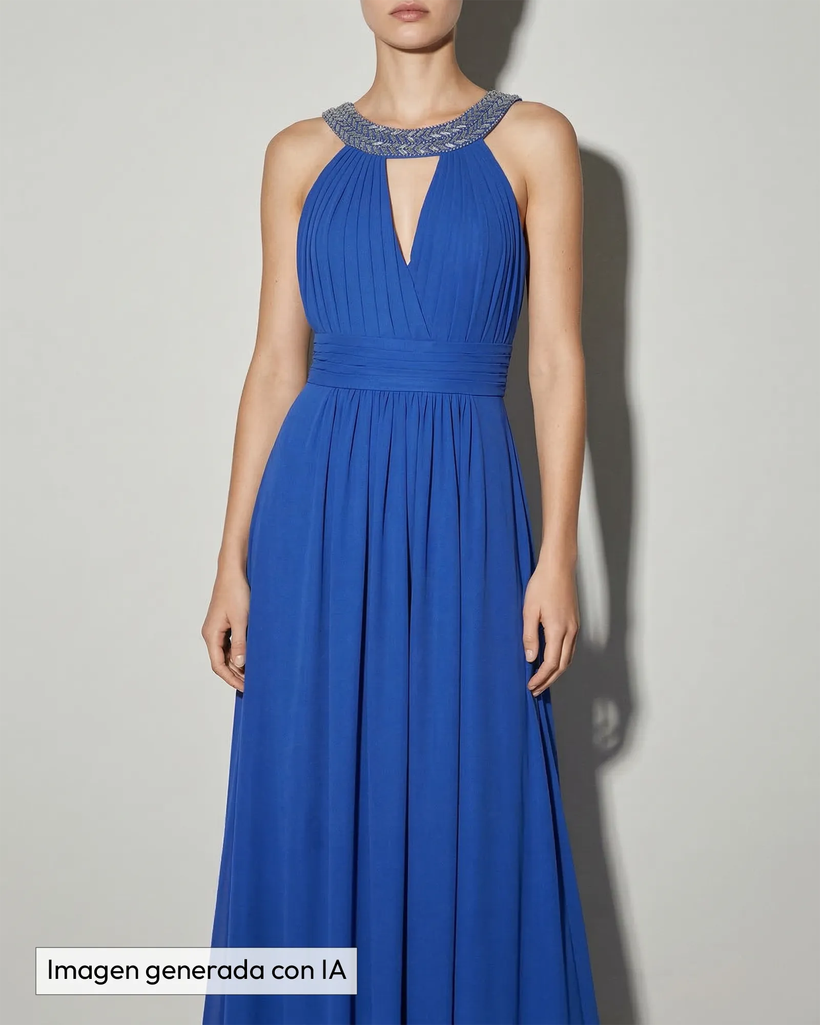 Vestido largo de fiesta