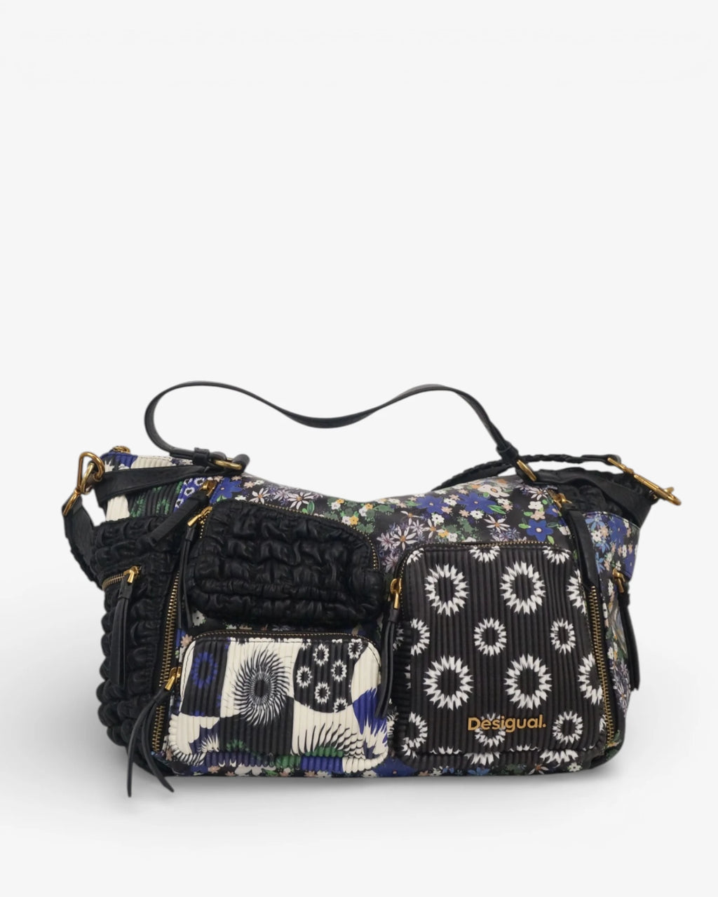 Bolso grande estampado
