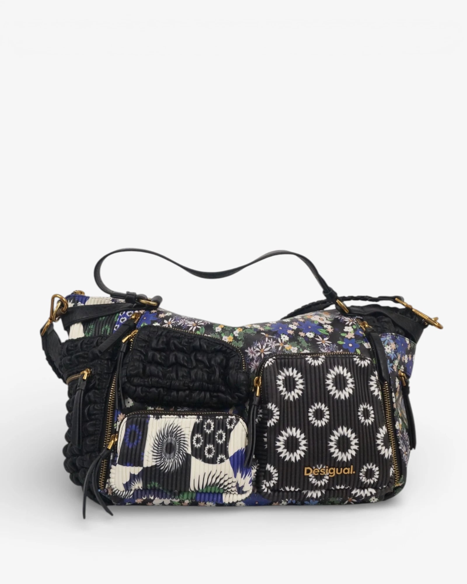 Bolso grande estampado