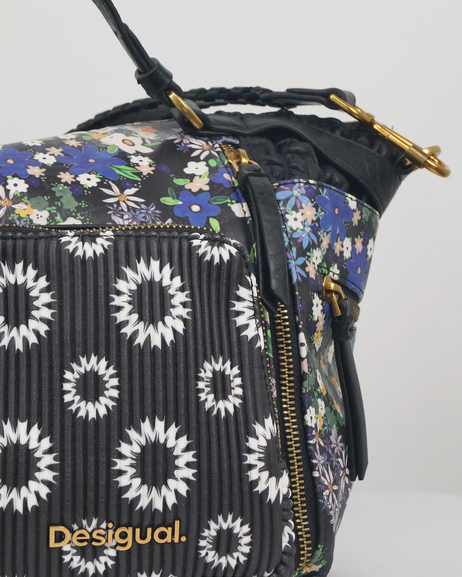 Bolso grande estampado