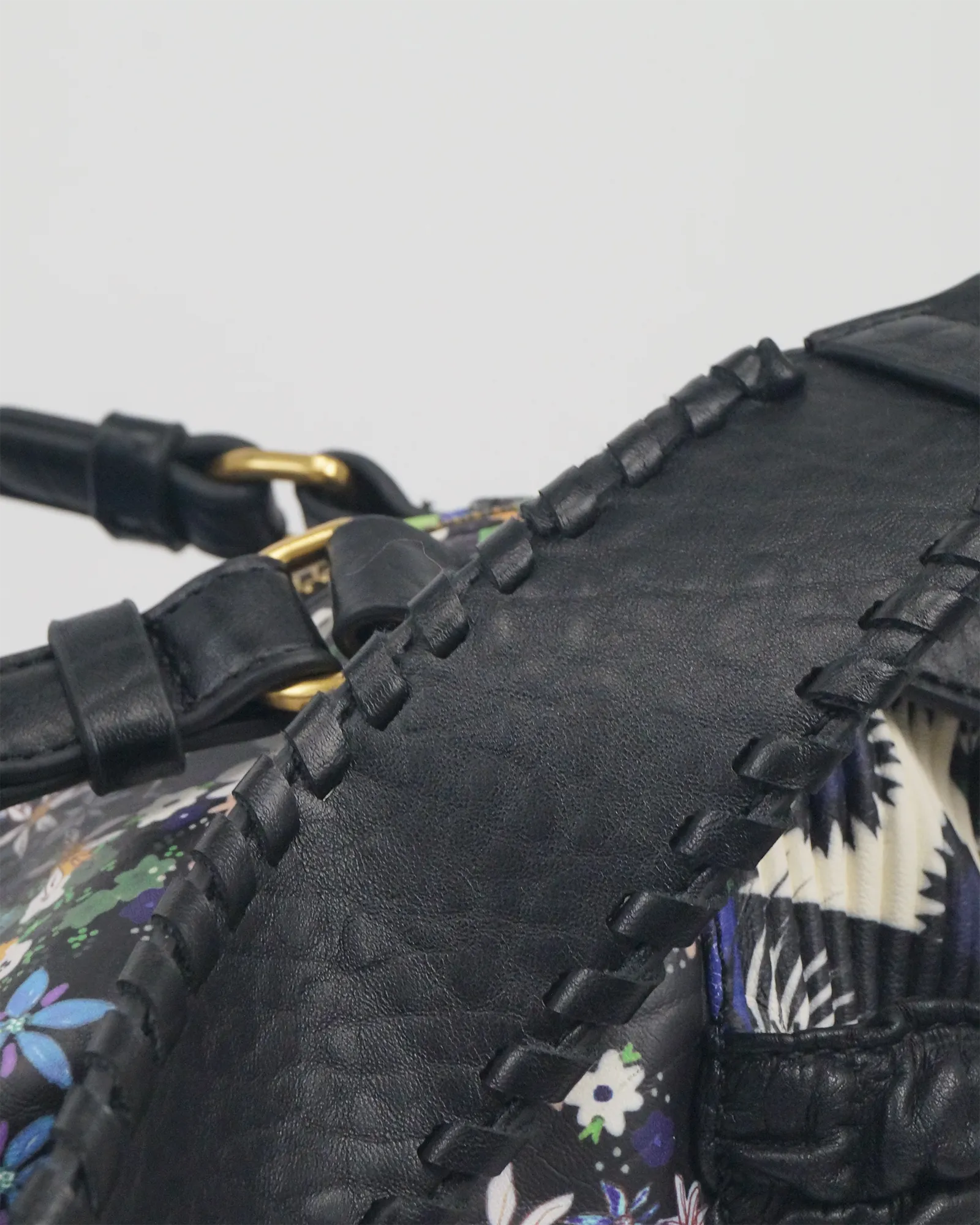 Bolso grande estampado