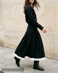 Falda midi euase