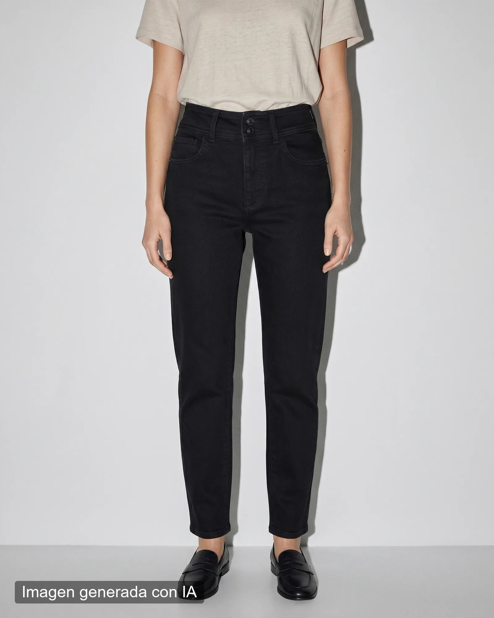 Jean Skinny high negro
