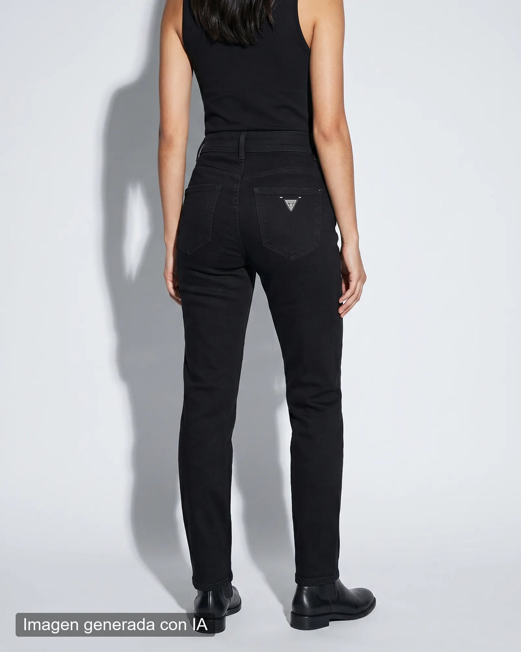 Jean Skinny high negro