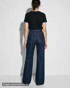 Jean azul Wide leg