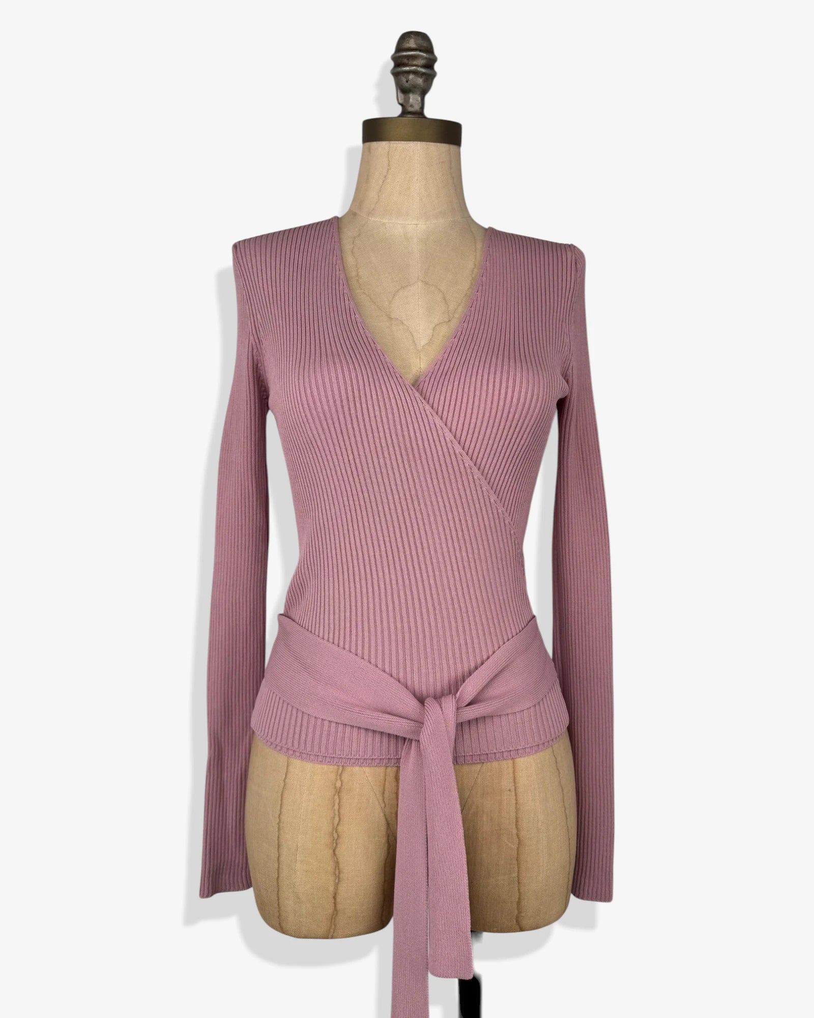 Jersey canale cruzado rosa