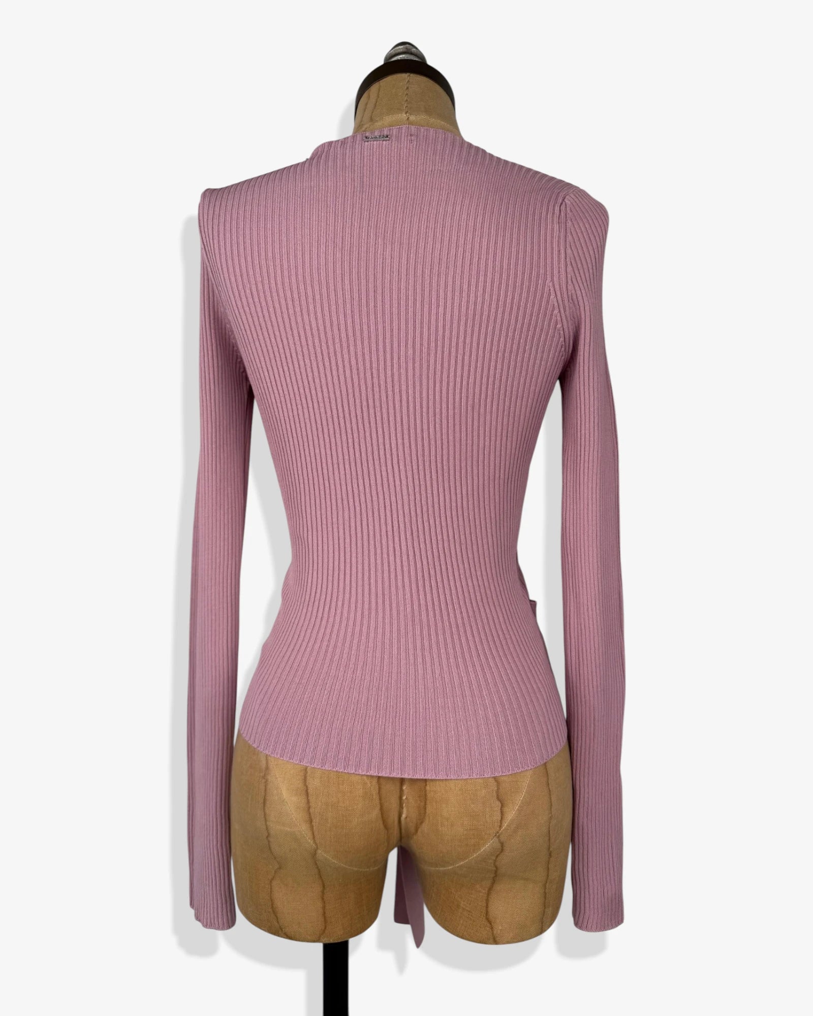 Jersey canale cruzado rosa