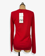 Jersey fino rojo