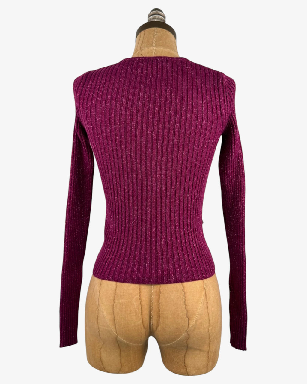Jersey canale fucsia lurex