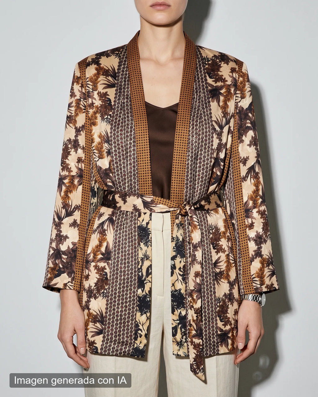 Kimono estampado