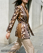 Kimono estampado