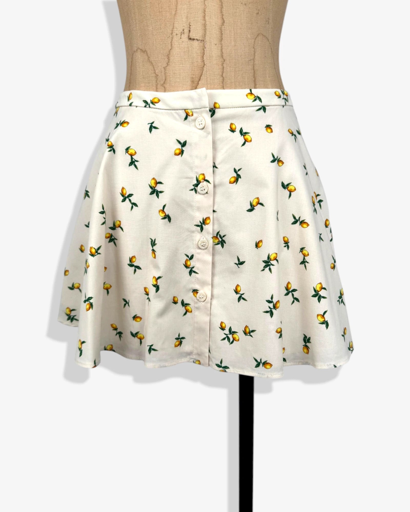 Mini falda limonera