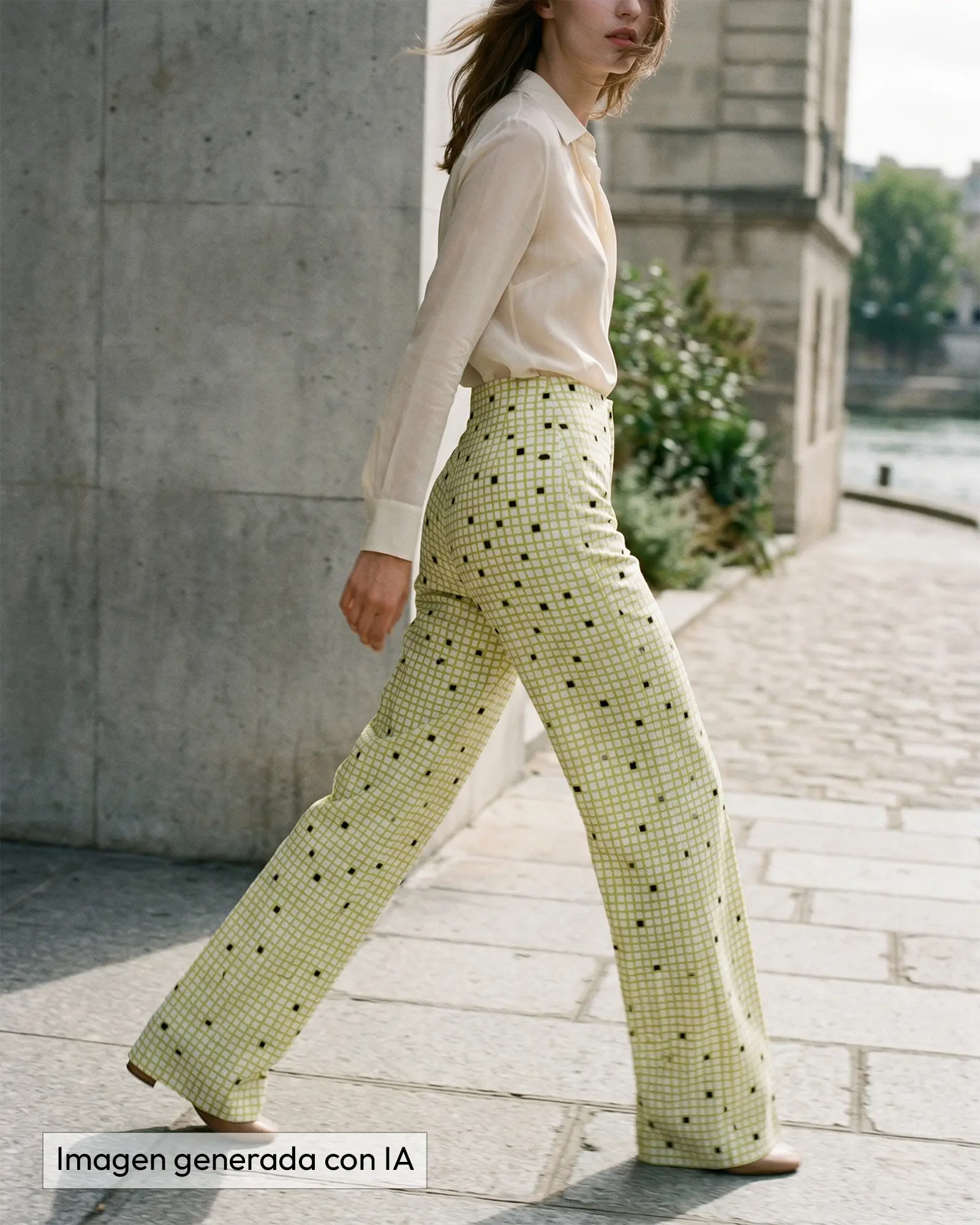Pantalón cuadros