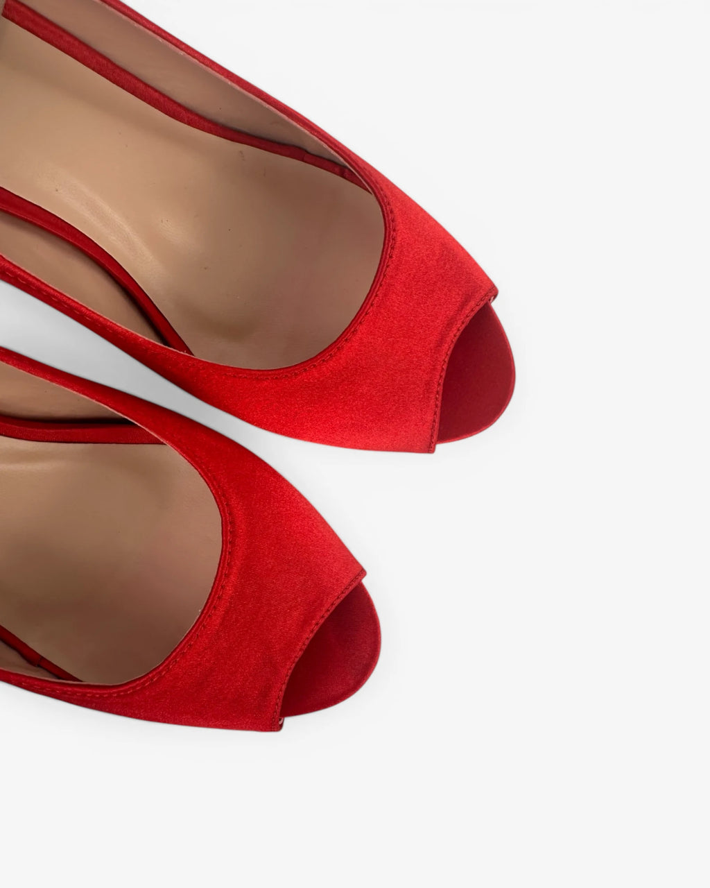 Zapatos raso lazo rojo