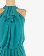 Vestido ceremonia turquesa