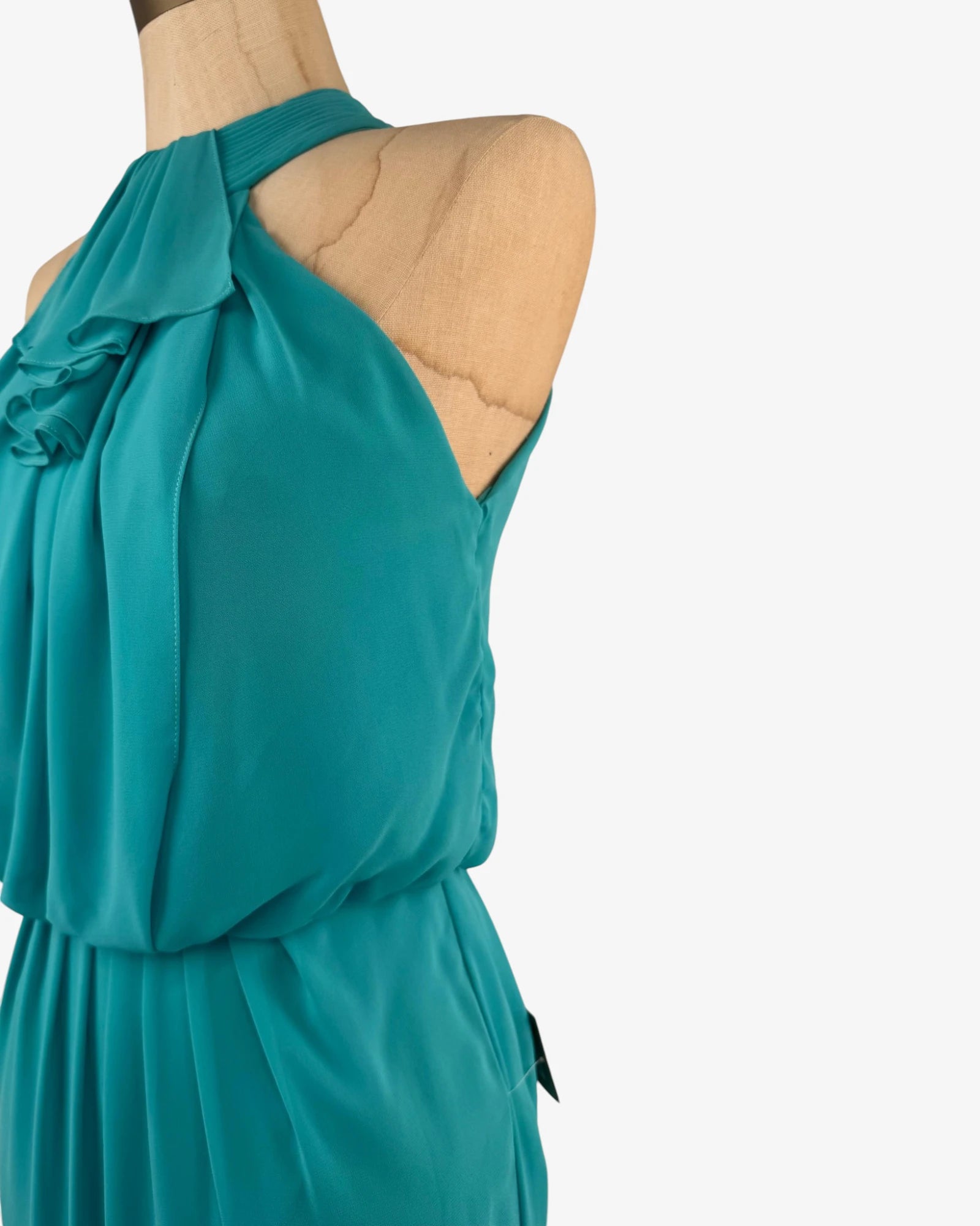 Vestido ceremonia turquesa