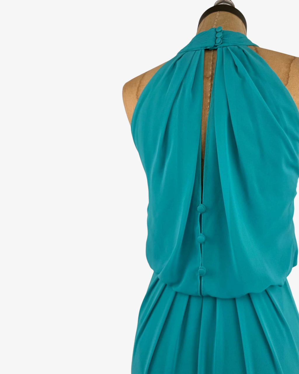 Vestido ceremonia turquesa