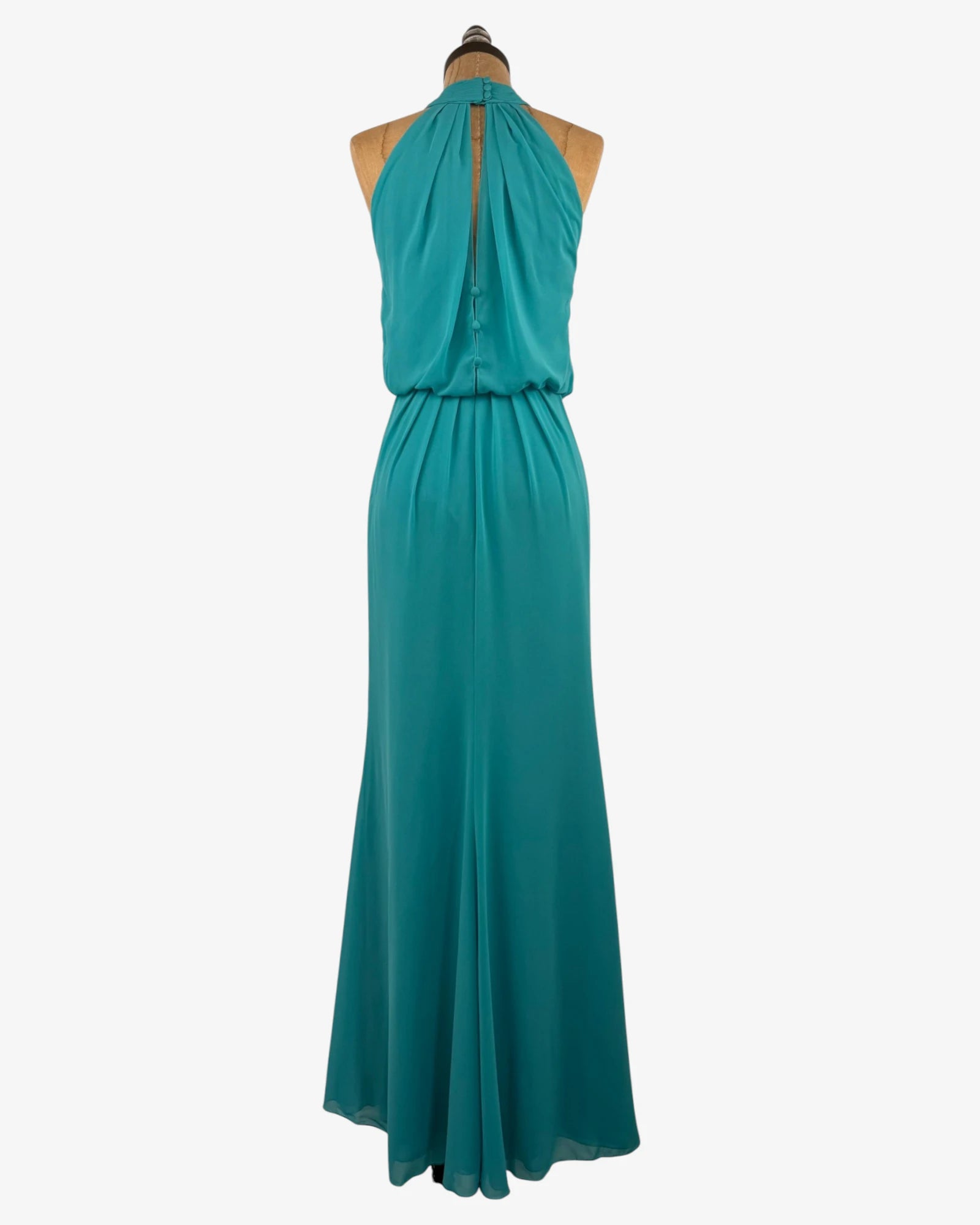 Vestido ceremonia turquesa
