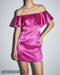 Vestido corto brillo